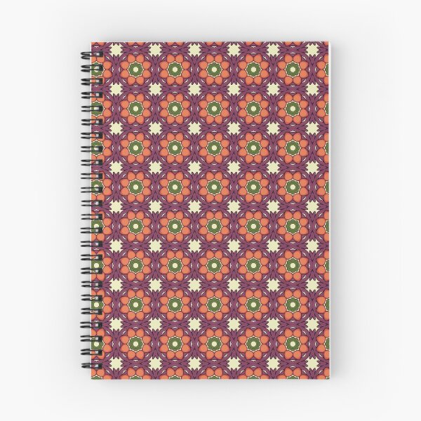 Item preview, Classic Orange and Purple Flower pattern designed and sold by RafaelLima7.