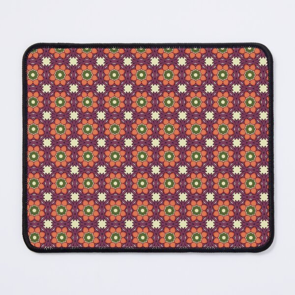 Item preview, Classic Orange and Purple Flower pattern designed and sold by RafaelLima7.