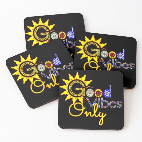 Item preview, Good vibes creative and unique design designed and sold by bluehatgraphics.