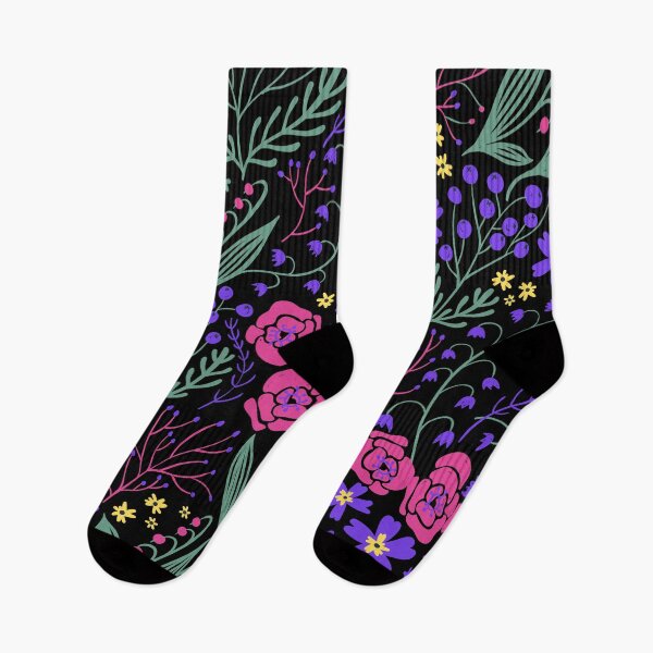 Item preview, floral multicolor pattern designed and sold by cutecrazytshirt.