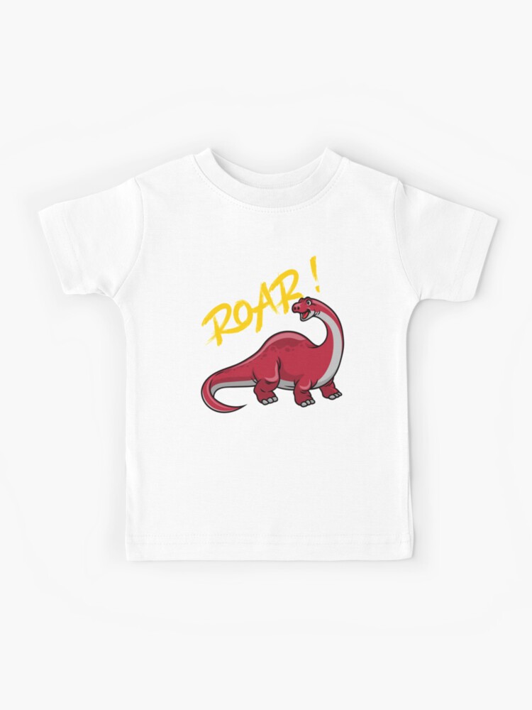 red dinosaur shirt