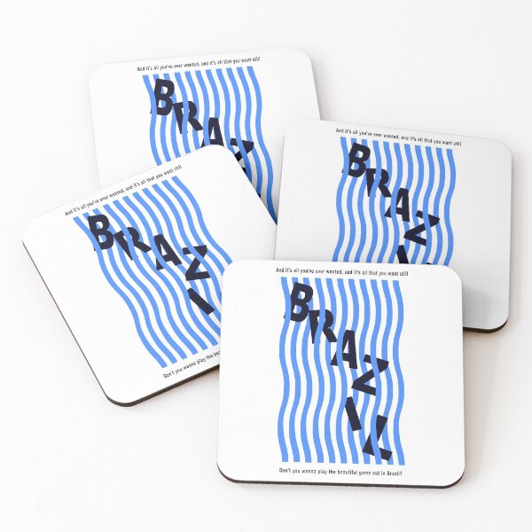 Item preview, Brazil Declan McKenna Music Poster Blue  designed and sold by rightsideprints.