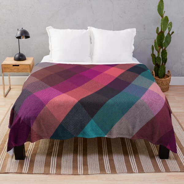 Artikelvorschau, Check Stripes Pattern Bettlaken oder Kittel-Design entworfen und verkauft von PodiShawna.