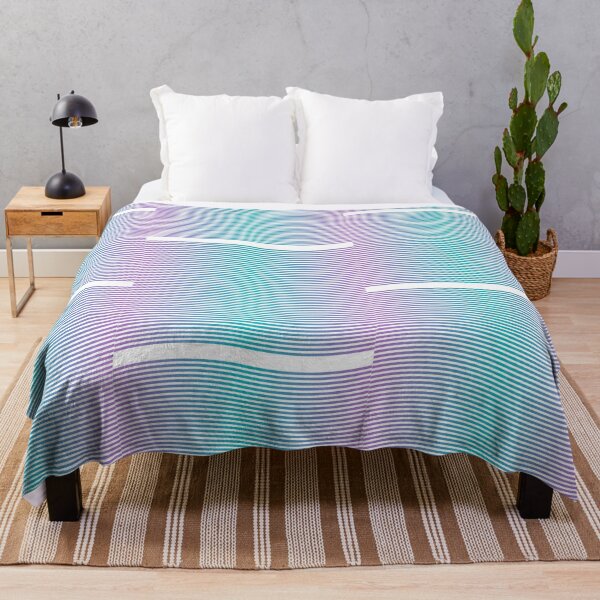 Item preview, Holographic Gradient Warp Lines Pattern designed and sold by tropical_dream.
