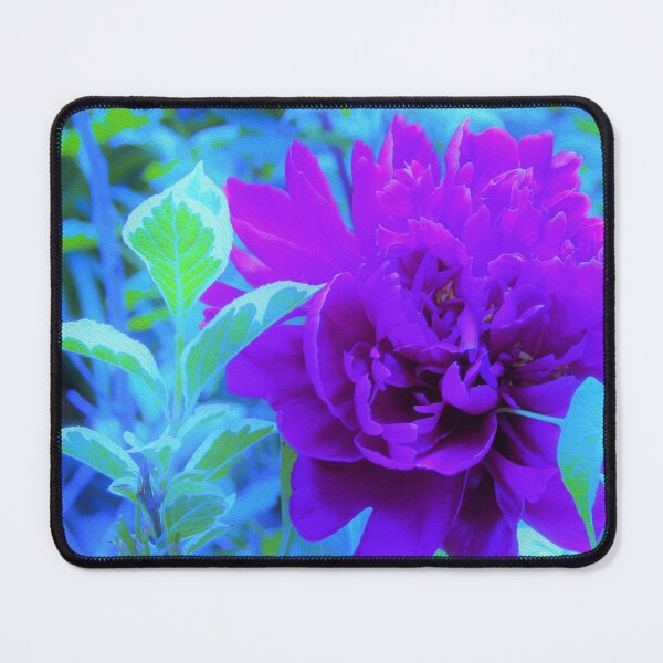 Item preview, Moody Weigela Garden Purple Peony Flower designed and sold by myrubiogarden.