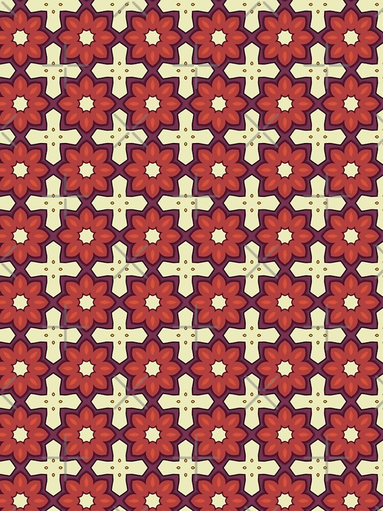 Thumbnail 4 of 4, iPhone Case, Cross and Flower Pattern designed and sold by RafaelLima7.