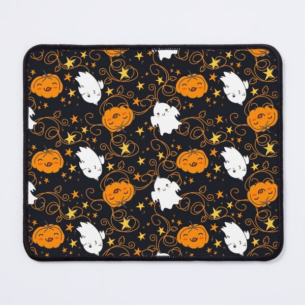Item preview, Happy Halloween Jack o lantern and spooky print. designed and sold by TheArtDesk.
