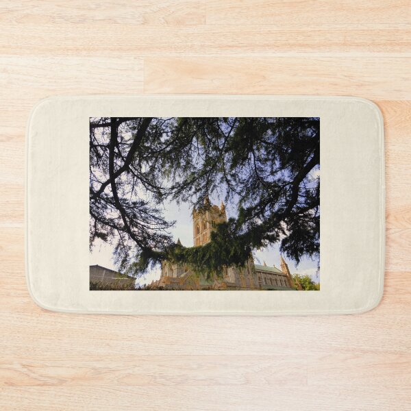 Item preview, Buckfast Abbey,  behind trees designed and sold by Vaengi.