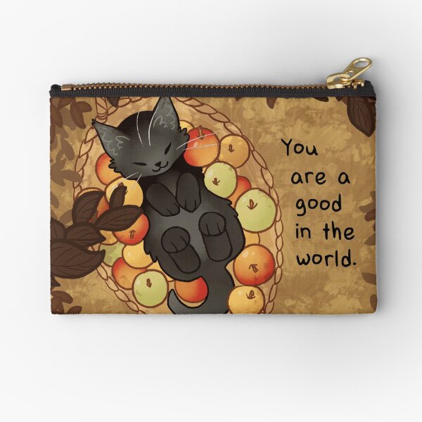 Item preview, "You Are a Good in the World" Apple Basket Kitten designed and sold by thelatestkate.