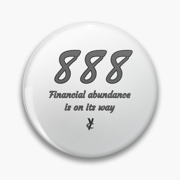 Item preview, 888 Financial abundance, is on its way. designed and sold by yourchallenge.