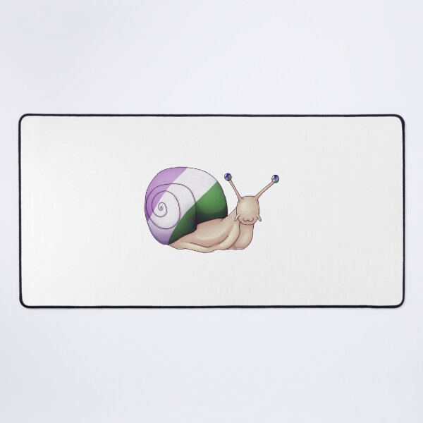 Item preview, Genderqueer Pride Snail designed and sold by PrideSnails.