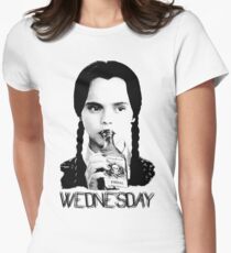 Wednesday Addams | Die Addams Family Tailliertes T-Shirt