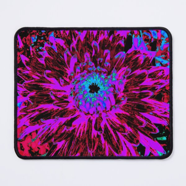 Item preview, Dramatic Crimson Red, Purple and Black Dahlia Flower designed and sold by myrubiogarden.