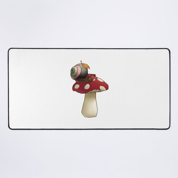 Item preview, Polygender Autumn Mushroom Pride Snail designed and sold by PrideSnails.