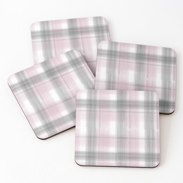 Item preview, Pink and Grey Plaid designed and sold by EvaGracesArt.