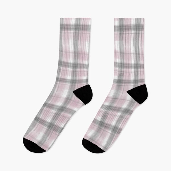 Item preview, Pink and Grey Plaid designed and sold by EvaGracesArt.