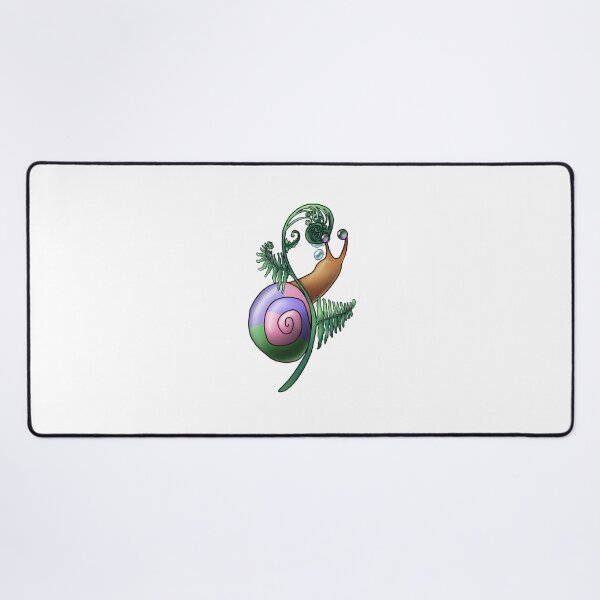 Item preview, Trigender Fern Pride Snail designed and sold by PrideSnails.