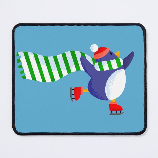 Skate Penguin Skate! Mouse Pad
