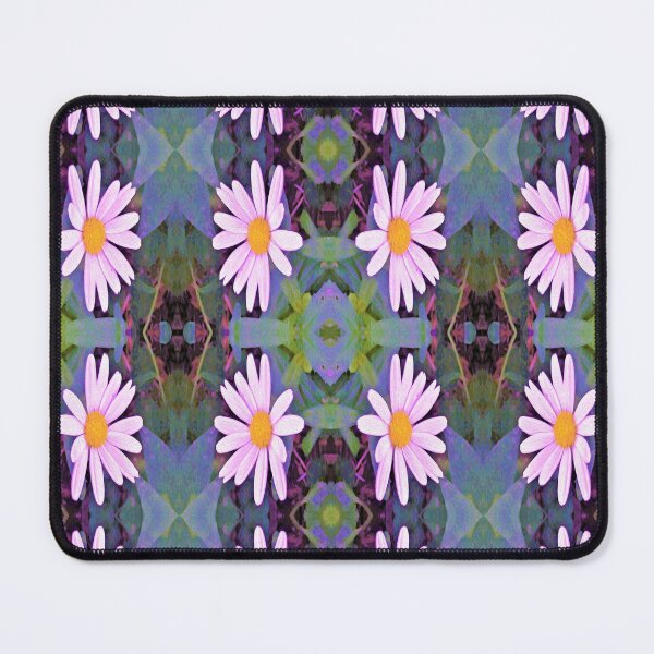 Item preview, Retro Pink Daisy Flower Pattern designed and sold by myrubiogarden.
