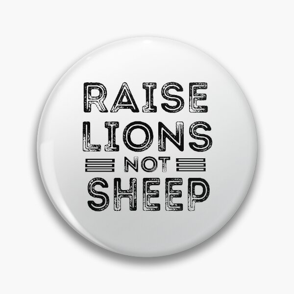 Item preview, raise lions not sheep designed and sold by gooldenfish.