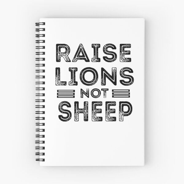 Item preview, raise lions not sheep designed and sold by gooldenfish.