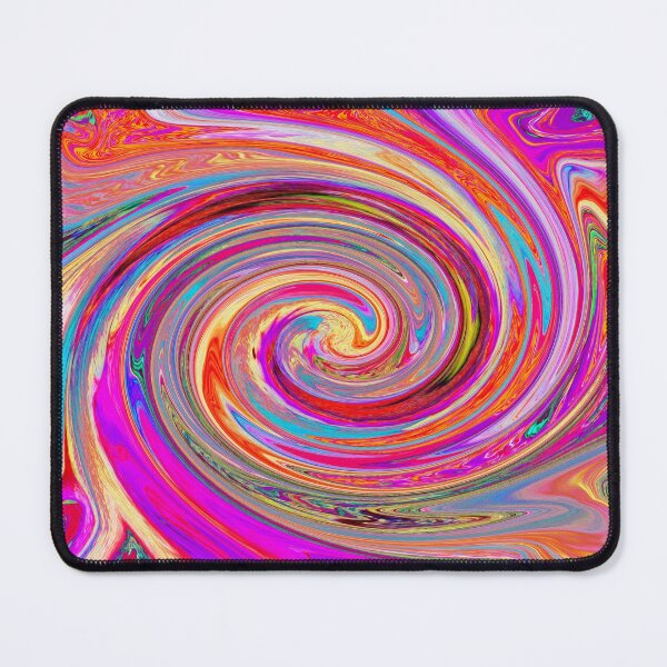 Item preview, Colorful Rainbow Swirl Retro Abstract Design designed and sold by myrubiogarden.