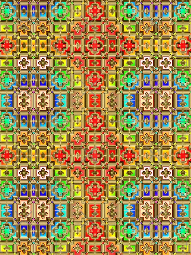 Thumbnail 4 of 4, iPhone Case, Classical Quantum Window Pattern designed and sold by RafaelLima7.