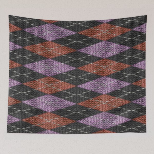 Item preview, Check Stripes Pattern Bed Sheet or Frock Design 5 designed and sold by PodiShawna.