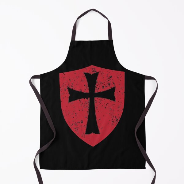 Templar Cross Shield Apron