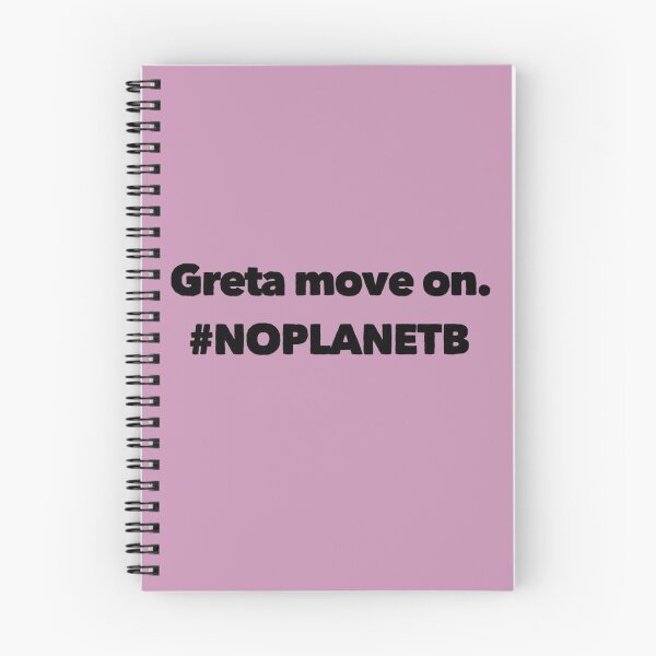 Item preview, Greta Thunberg / No planet B designed and sold by Attenborough_Fan.