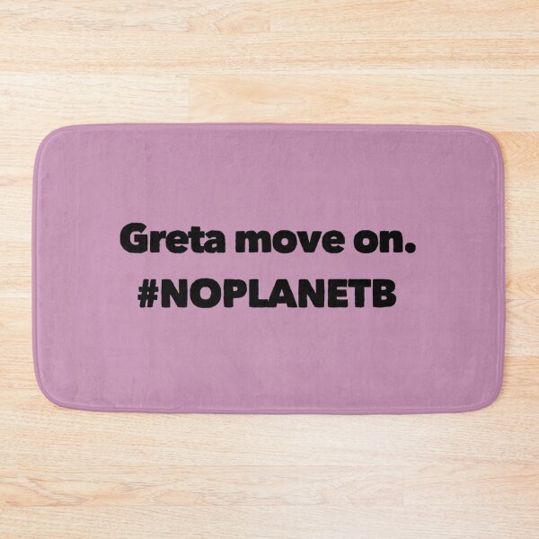Item preview, Greta Thunberg / No planet B designed and sold by Attenborough_Fan.