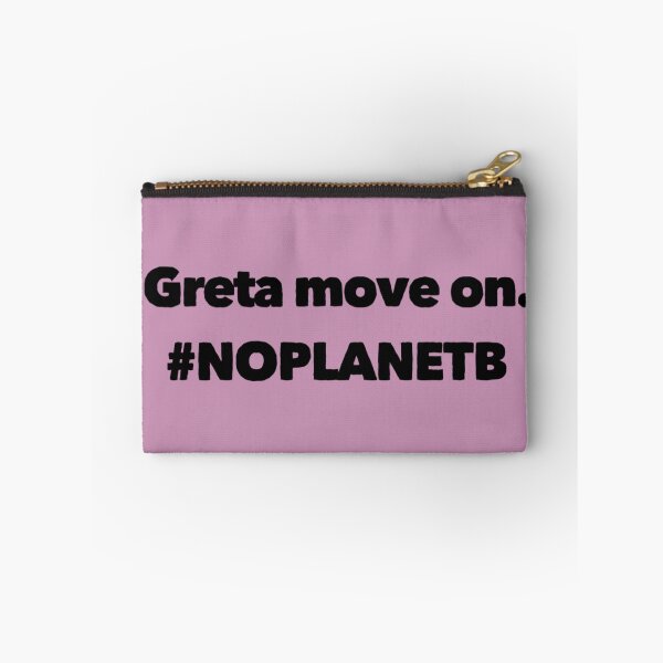 Item preview, Greta Thunberg / No planet B designed and sold by Attenborough_Fan.