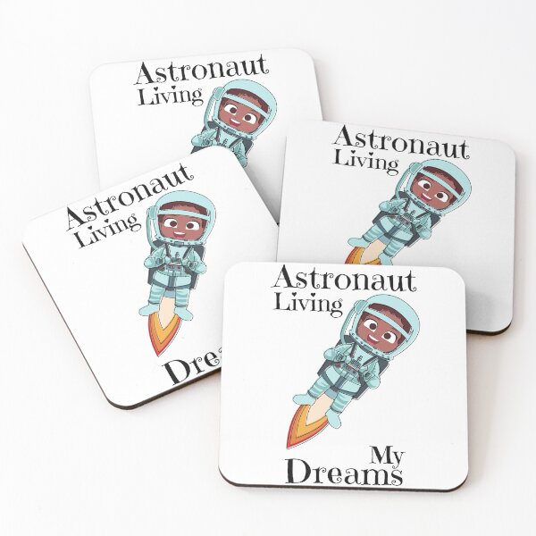 Item preview, Astronaut Living My Dreams designed and sold by uranus-art.