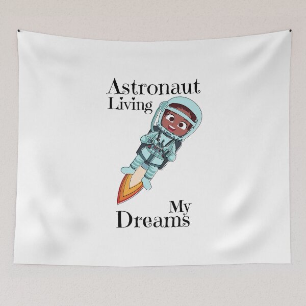 Item preview, Astronaut Living My Dreams designed and sold by uranus-art.