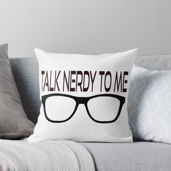 Item preview, Talk Nerdy To Me with Black Geek Glasses designed and sold by Swigalicious.