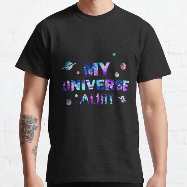 Myuniverse Bts Coldplay T-Shirts for Sale | Redbubble