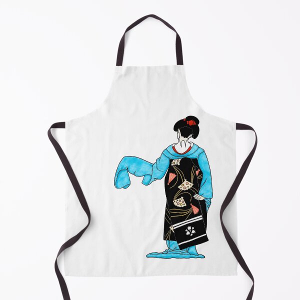 Item preview, Dancing maiko - ink illustration designed and sold by LorenDowding.