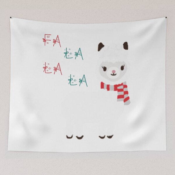 Item preview, Fa La La La Llama Christmas Llama designed and sold by Swigalicious.