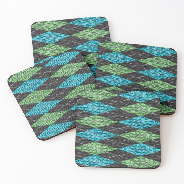 Item preview, Check Stripes Pattern Bed Sheet or Frock Design 6 designed and sold by PodiShawna.