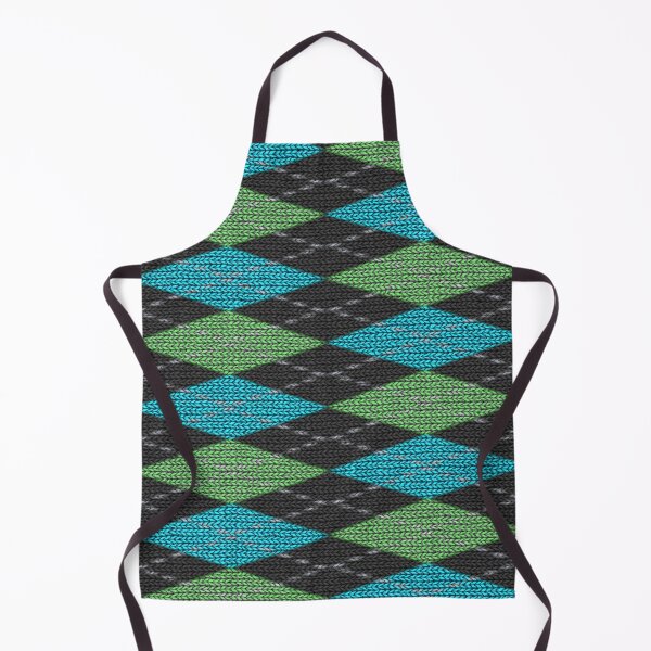 Item preview, Check Stripes Pattern Bed Sheet or Frock Design 6 designed and sold by PodiShawna.