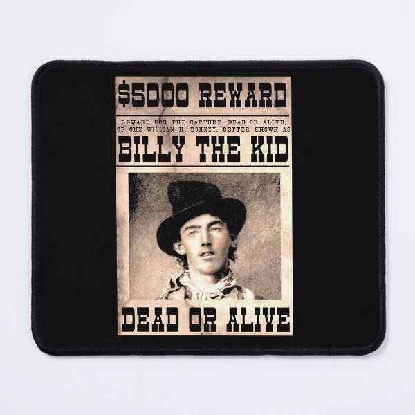 Item preview, BILLY THE KID : Vintage Restored Wanted Poster designed and sold by posterbobs.