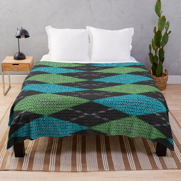 Item preview, Check Stripes Pattern Bed Sheet or Frock Design 6 designed and sold by PodiShawna.