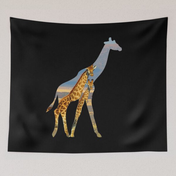 Item preview, Giraffe Silhouette design - giraffes designed and sold by Jessi-Sketches.