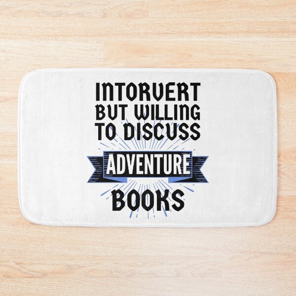 Item preview, Copy of Introvert but Willing to Discuss Adventure Books designed and sold by ACC .