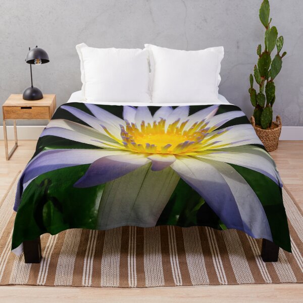 Item preview, Water Lilly, Purple, White and Yellow designed and sold by Jeffrey Mask.