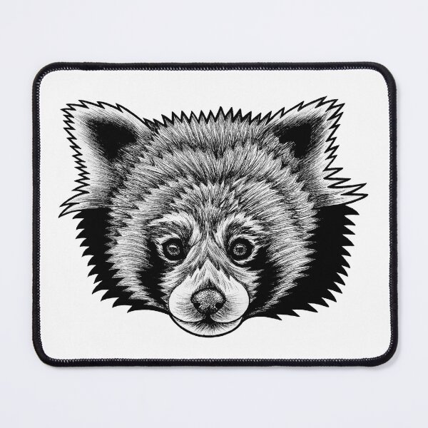 Item preview, Red Panda - ink illustration designed and sold by LorenDowding.
