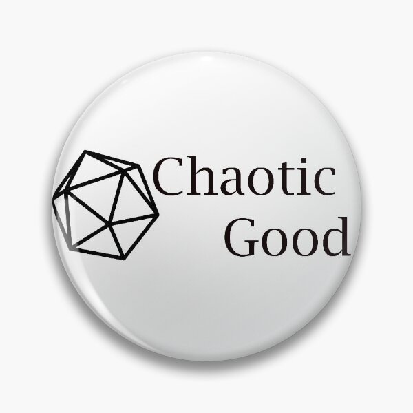 Item preview, Chaotic Good designed and sold by DiceUponaTime.