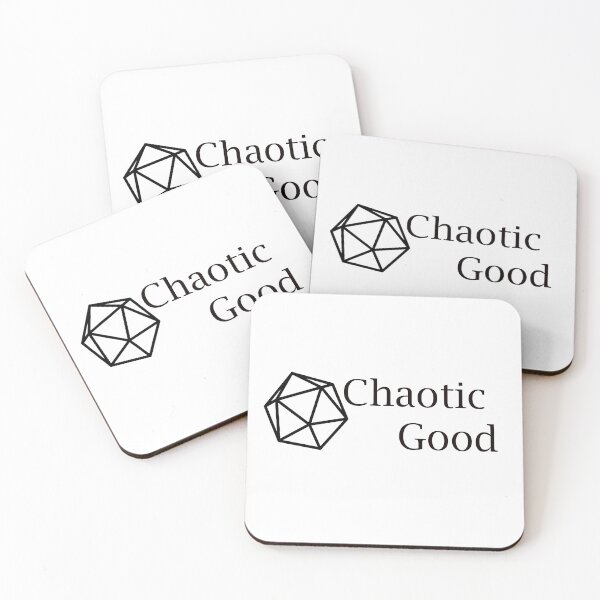 Item preview, Chaotic Good designed and sold by DiceUponaTime.