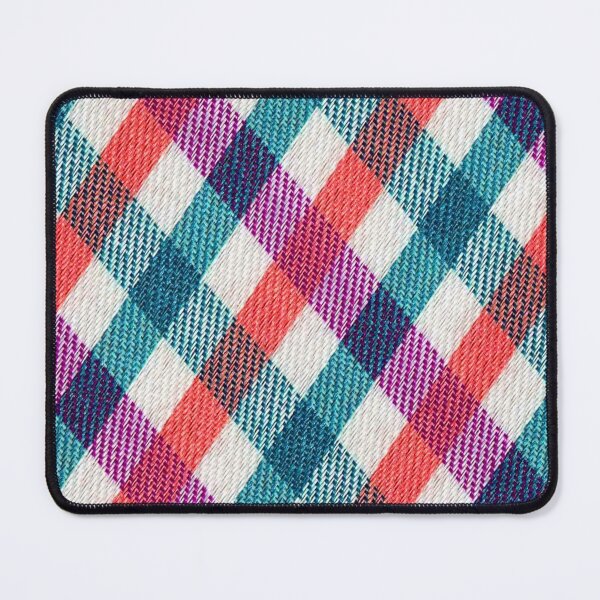 Item preview, Check Stripes Pattern Bed Sheet or Frock Design 8 designed and sold by PodiShawna.