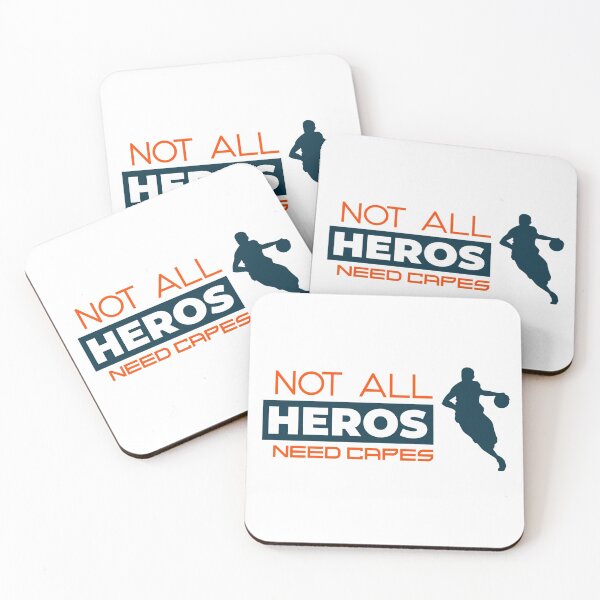 Item preview, Not All Heros Need Capes - Basketball 2 designed and sold by GlitterState.